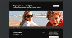 Desktop Screenshot of highlightsandlowlights.net